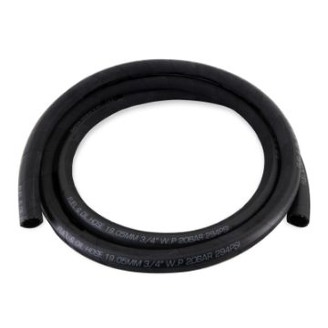 Picture of Mishimoto Push Lock Hose, Black, -12AN, 120in Length