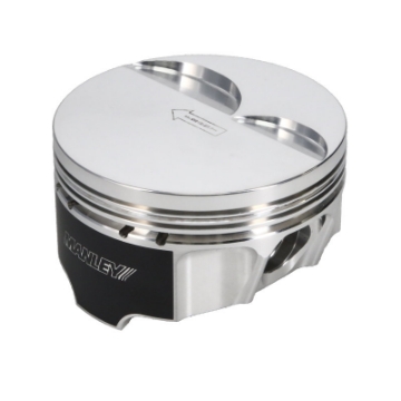 Picture of Manley Chevrolet LS 4-065in Bore 1-304in CD 4CC Platinum Series Dish Piston - Set of 8