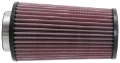 Picture of K&N Filter Universal Rubber Filter 2-75in Flange 4-75in Base 4in Top 8in Height