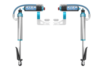 Picture of King Shocks 2022+ Toyota Land Cruiser 300 Rear 2-5 Dia Remote Reservoir Coilover w-Adjuster Pair