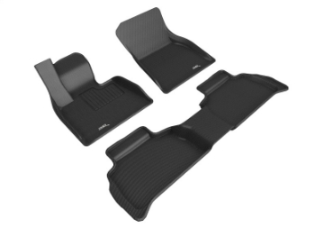 Picture of 3D MAXpider 20-24 BMW X6 G06 Kagu Floor Mat- Black R1 R2