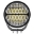 Picture of Go Rhino Xplor Blackout Series Round LED Sgl Driving Kit w-DRL Surface-Thread Stud Mnt 9in- - Blk