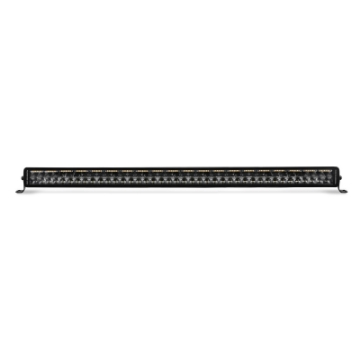 Picture of Go Rhino Xplor Blackout Combo Series Dbl Row LED Light Bar w-Amber Side-Track Mount 40in- - Blk