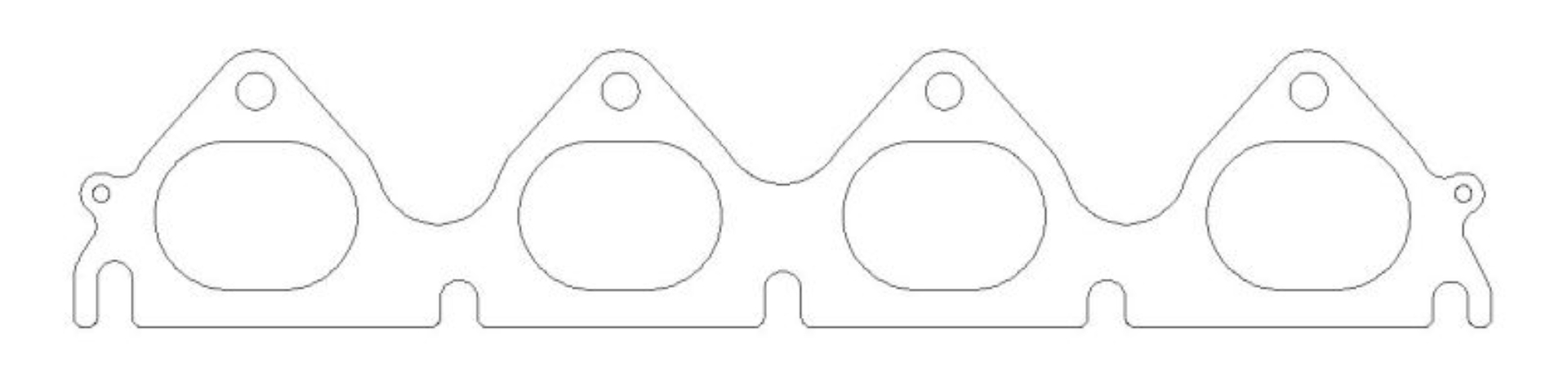 Picture of Cometic 94-00 Honda All B Series Exhaust Manifold Gasket -030 inch MLS 1-850 inch X 1-340 inch Port