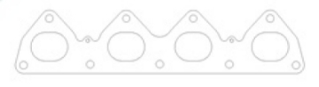 Picture of Cometic Honda All H22S 92-01 -030 inch MLS Exhaust Manifold Gasket 1-770 inch X 1-380 inch Port