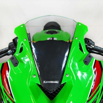 Picture of New Rage Cycles 23+ Kawasaki ZX-4R Mirror Block Off Plates