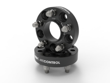 Picture of aFe CONTROL Billet Aluminum Wheel Spacers 5x114-3 CB70-5 1-25in - 15-24 Ford Mustang-20-23 Explorer