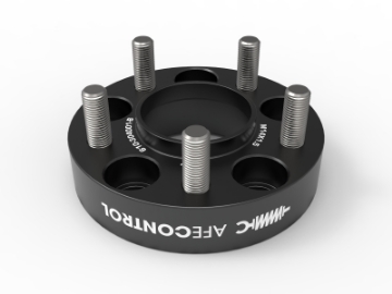 Picture of aFe CONTROL Billet Aluminum Wheel Spacers 5x114-3 CB70-5 1-25in - 15-24 Ford Mustang-20-23 Explorer