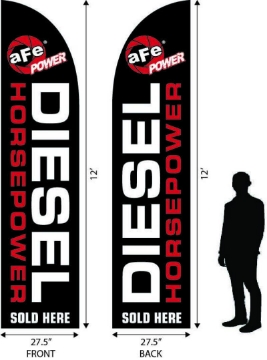 Picture of aFe Diesel Horsepower Sold Here 12ft x 2-5ft Banner