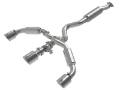 Picture of aFe 23-24 Toyota GR Corolla L3 1-6L t Gemini XV 3in to 2-1-2in Cat Back Exhaust w- Polished Tips
