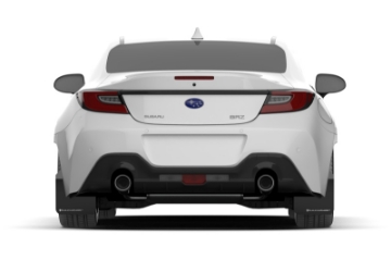 Picture of Rally Armor 22-26 Subaru BRZ - Toyota GR86 Black UR Mud Flap w-White Logo