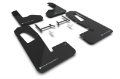 Picture of Rally Armor 22-26 Rivian R1S Black UR Mud Flap w-Light Blue Logo