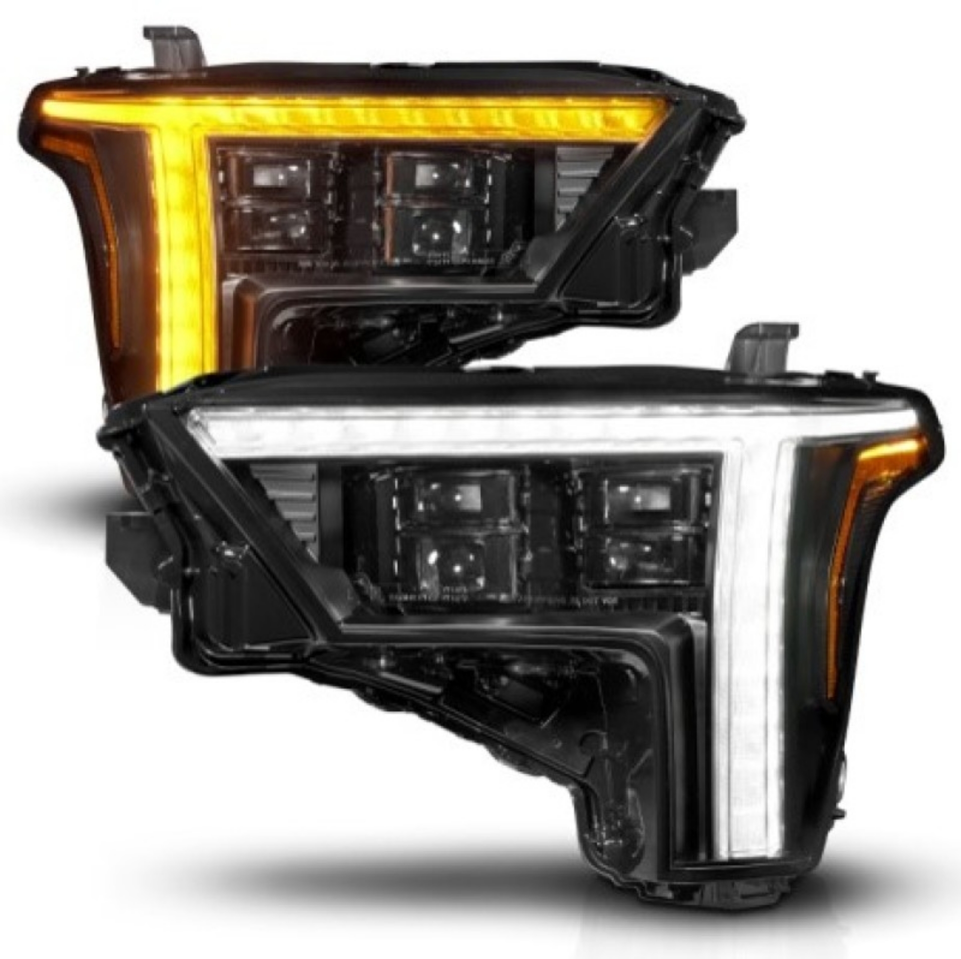 Picture of ANZO 22-24 Toyota Tundra w-Factory LED Refl- Z-Series Full LED Proj Headlights - Pass- Side ONLY