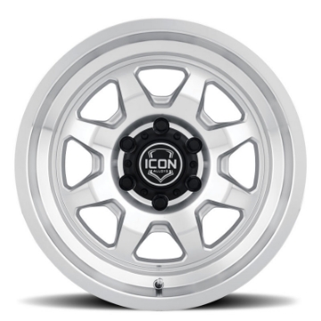 Picture of ICON Nuevo 17 X 8-5 6 X 5-5 0mm Offset 4-75in BS Silver Machined