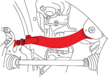 Picture of SPC Performance 2021+ Ford Bronco Sport AWD - 2022+ Ford Maverick AWD Adjustable Rear Camber Arm
