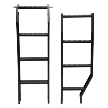 Picture of Westin 19-24 Mercedes-Benz Sprinter High Roof Mesa Side Ladder - Textured Black