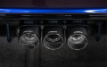 Picture of MBRP 23-24 Honda Civic Type R 2-0L T304 SS 3in Cat-Back Exhaust Triple Center Outlet w- Carbon Tips