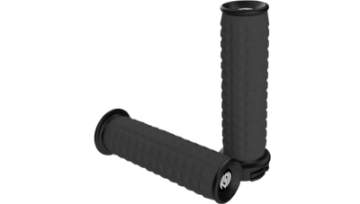 Picture of Roland Sands Design Grips Billet Traction - Black Ano