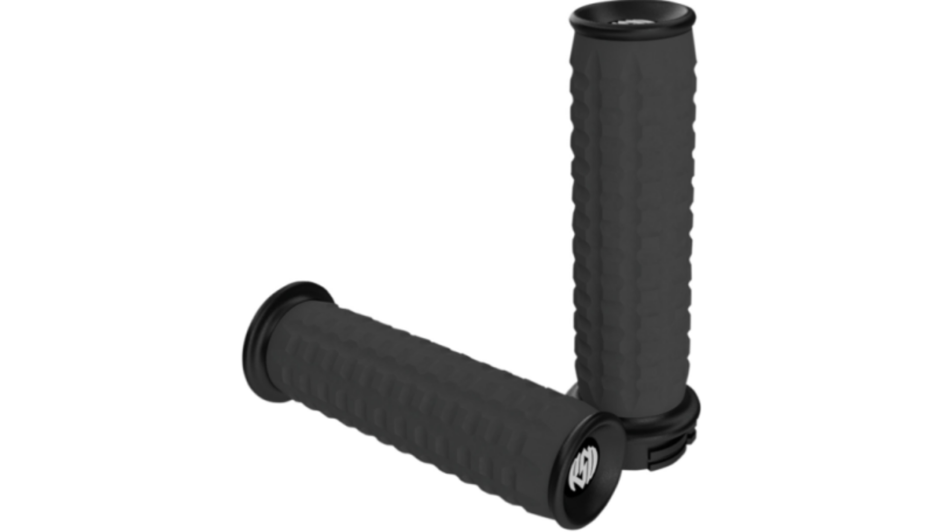 Picture of Roland Sands Design Grips Billet Traction - Black Ano