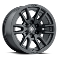 Picture of ICON Vector 6 17x8-5 6x5-5 25mm Offset 5-75in BS 95-1mm Bore Satin Black Wheel