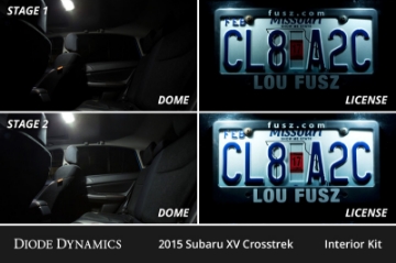Picture of Diode Dynamics 13-16 Subaru XV Crosstrek Interior LED Kit Cool White Stage 2