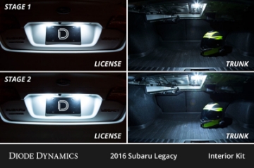 Picture of Diode Dynamics 15-19 Subaru Legacy Interior LED Kit Cool White Stage 2