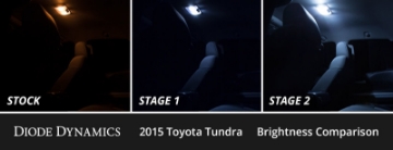 Picture of Diode Dynamics 14-18 Toyota Tundra Interior LED Kit Cool White Stage 2