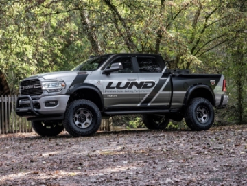 Picture of Lund 19-22 RAM 2500-3500 3500 Excl- Dually RX-Rivet Style Textured Fender Flares 4 Pc- Black