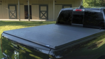 Picture of Lund 22-23 Nissan Frontier 5ft- Bed - Genesis Tri-Fold Tonneau Cover - Black