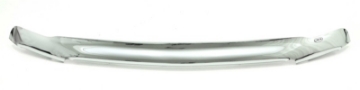 Picture of AVS 22-23 Jeep Wagoneer Aeroskin Low Profile Hood Shield - Chrome