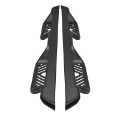 Picture of Westin 15-22 Chevrolet Colorado - GMC Canyon Crew Cab Outlaw Nerf Step Bars - Textured Black