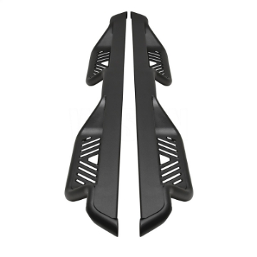 Picture of Westin 15-22 Chevrolet Colorado - GMC Canyon Crew Cab Outlaw Nerf Step Bars - Textured Black