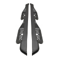 Picture of Westin 19-22 Chevrolet Silverado - GMC Sierra Double Cab Outlaw Nerf Step Bars - Textured Black