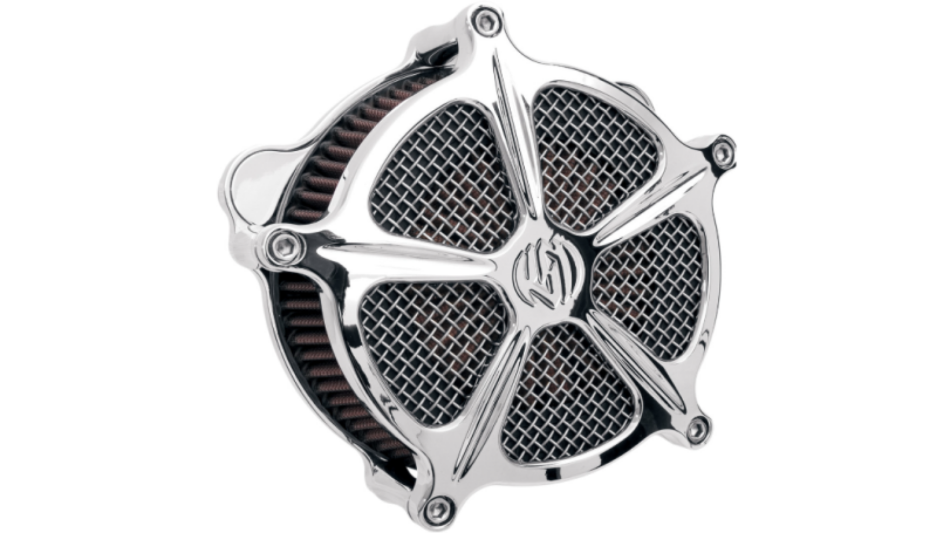 Picture of Roland Sands Design Venturi Air Cleaner Speed 5 - Chrome