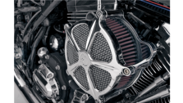 Picture of Roland Sands Design Venturi Air Cleaner Speed 5 - Chrome
