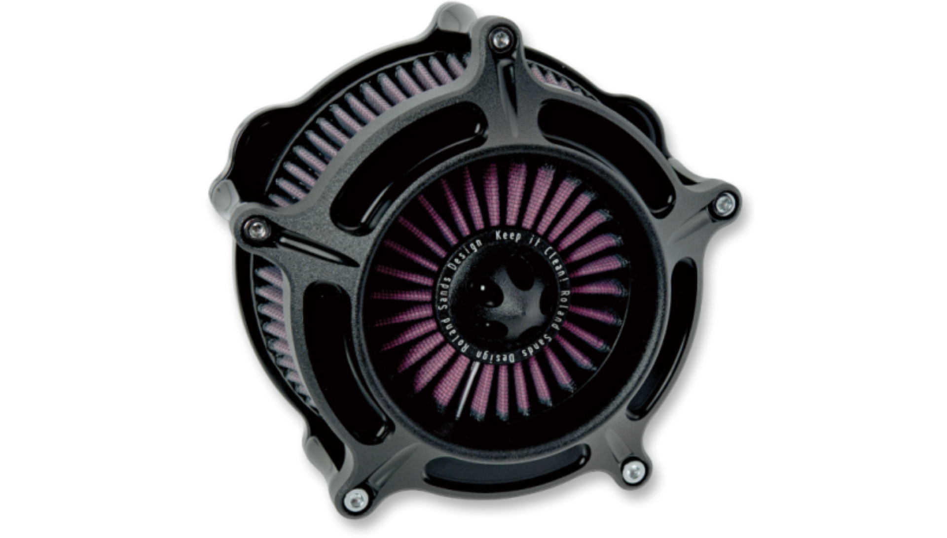 Picture of Roland Sands Design Turbine Air Cleaner - Black Ops