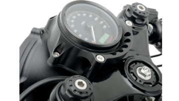 Picture of Roland Sands Design Gauge and Headlight Re-Lo Cafe - Black Ops