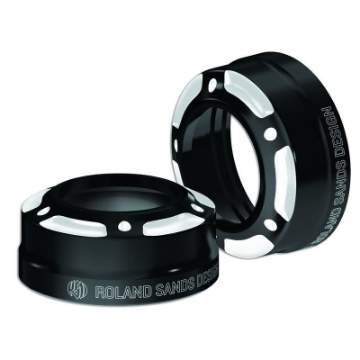 Picture of Roland Sands Design Fork Dust Cap Misano 49mm - Contrast Cut