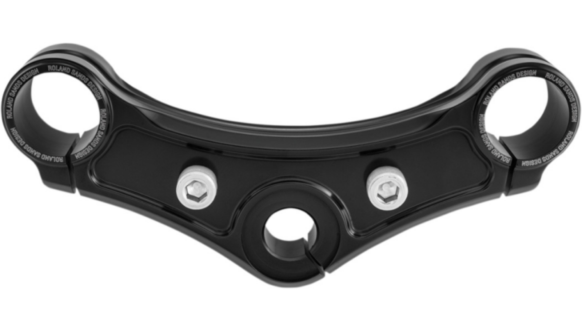 Picture of Roland Sands Design Top Triple Clamp - Black Ano