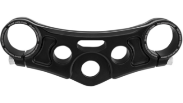 Picture of Roland Sands Design Top Triple Clamp - Black Ano