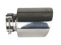 Picture of aFe MACH Force-Xp 2-1-2in 304 SS Clamp-On Exhaust Tip 2-5in In - 4-5in Out - 7in-L - Polished