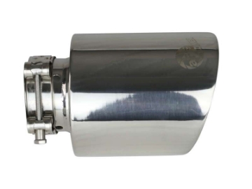 Picture of aFe MACH Force-Xp 2-1-2in 304 SS Clamp-On Exhaust Tip 2-5in In - 4-5in Out - 7in-L - Polished