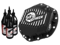 Picture of aFe 19-23 Dodge Ram 2500-3500 Pro Series Rear Differential Cover - Black w- Machined Fins