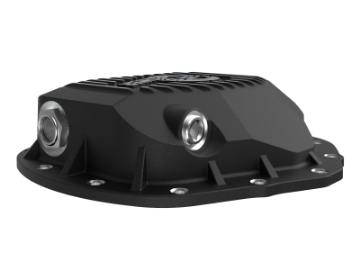 Picture of aFe 19-23 Dodge Ram 2500-3500 Pro Series Rear Differential Cover - Black w- Machined Fins