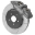 Picture of Wilwood AERO6 RACE Front Big Brake Kit 14in GT Slotted 94-04 Mustang - Type III Ano Grey Calipers