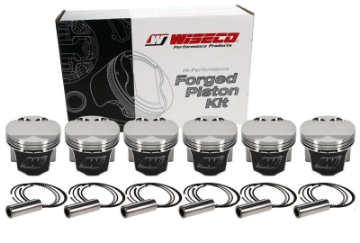 Picture of Wiseco BMW M50B25 2-5L Engine 11:1 CR 84-00MM Bore Custom Pistons Set of 6
