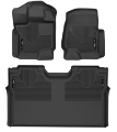 Picture of Husky Liners 15-23 Ford F-150 SuperCrew Cab X-Act Contour Front & 2nd Row Seat Floor Liners - Black