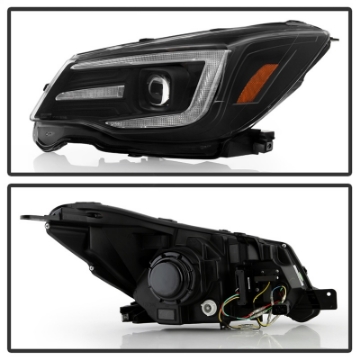 Picture of Spyder Signature Subaru Forester 14-16 Halogen Model Only Headlights PRO-YD-SUFO14SI-BK