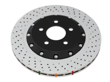 Picture of DBA 2018+ Hyundai I30 N Performance Front Drilled-Dimpled 5000 Series Replacement Rotor Ring