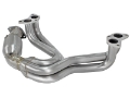 Picture of aFe 12-17 Toyota 86 - FRS - BRZ Twisted Steel 304 Stainless Steel Long Tube Header w- Cat